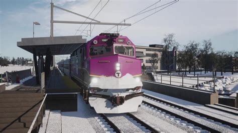 Train Sim World Ps Boston Sprinter Operating Mbta Commuter Rail