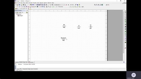 Place a Component in Multisim - YouTube