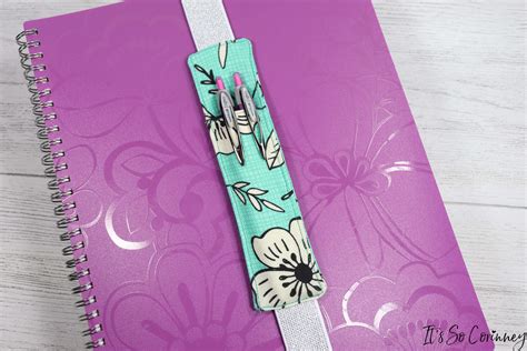 Journal Pen Holder Sewing Tutorial It S So Corinney