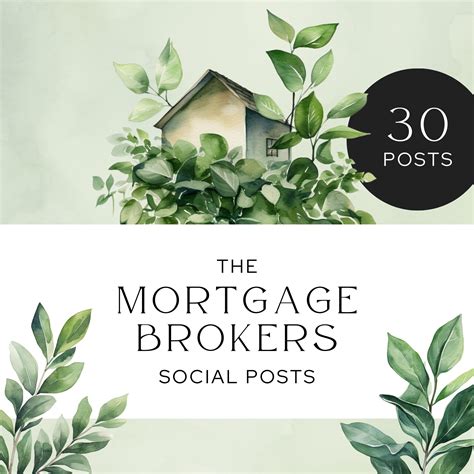 Mortgage Broker Social Media Posts | Mortgage Broker Instagram Post