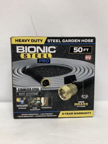 Bionic Steel Pro 5 8 In Diameter X 50 Ft L Stainless Steel Garden