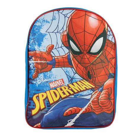 Sac à dos bleu spiderman 40x30x15 Enfant MARVEL à prix dégriffé