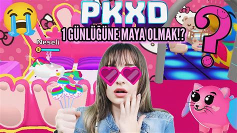 PK XD 1 GÜNLÜK MAYA NIN HAYATINI YAŞADIM ÇOK ZOR PK XD I LIVED