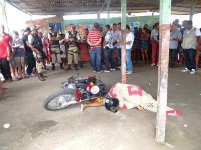 Rota Policial Mototaxista Assassinado A Tiros No Bairro Rua Nova