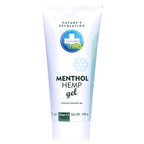 Annabis Menthol Hemp Gel For Massage Annabis Caribbean