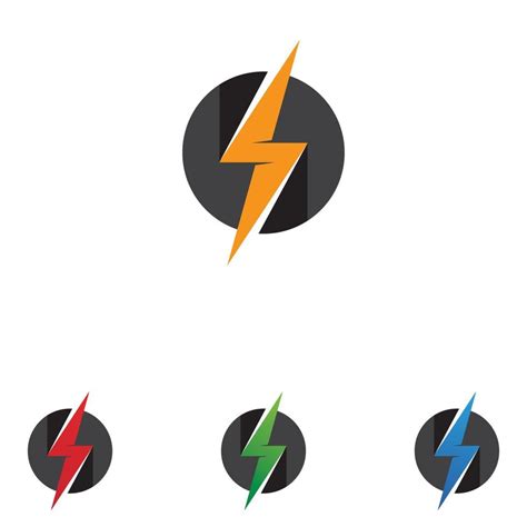 Thunderbolt Logo And Symbol Vector Vector Art At Vecteezy