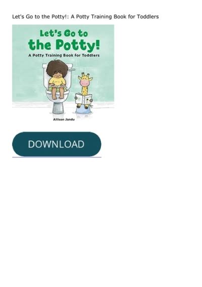 Ebook ️download ⚡️ Lets Go To The Potty A Potty Training Book For