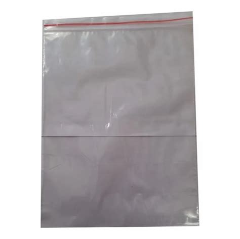 Mpp Plain Ldpe Zip Bag Capacity Gm At Rs Kg In Ahmedabad Id