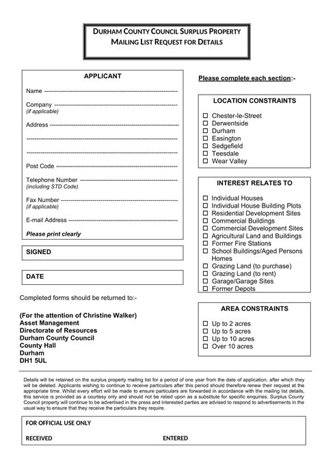 Free Printable Email List Templates [PDF, Word, Excel]