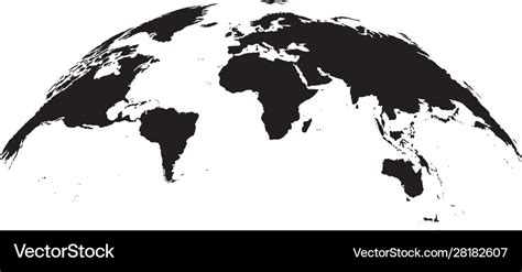 World Globe Map Vector Wayne Baisey