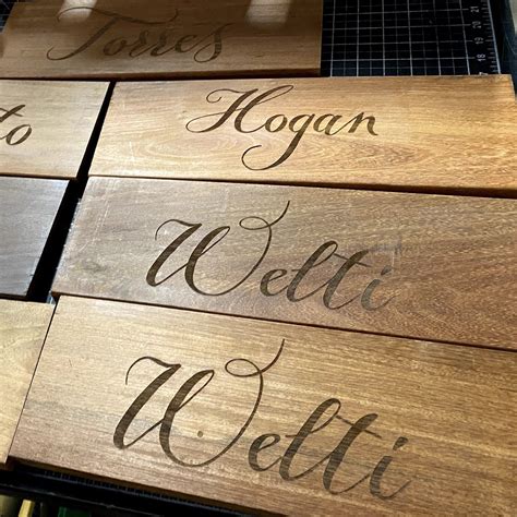 Custom Wood Engraving San Diego | Inscriptu