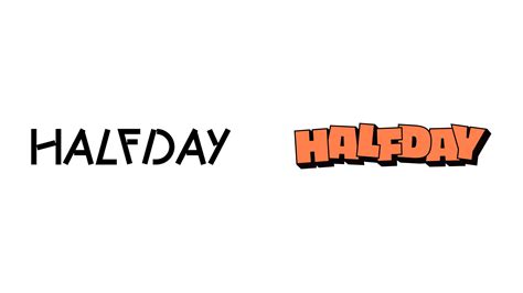 Brand New New Logo And Packaging For Halfday By Someone Others