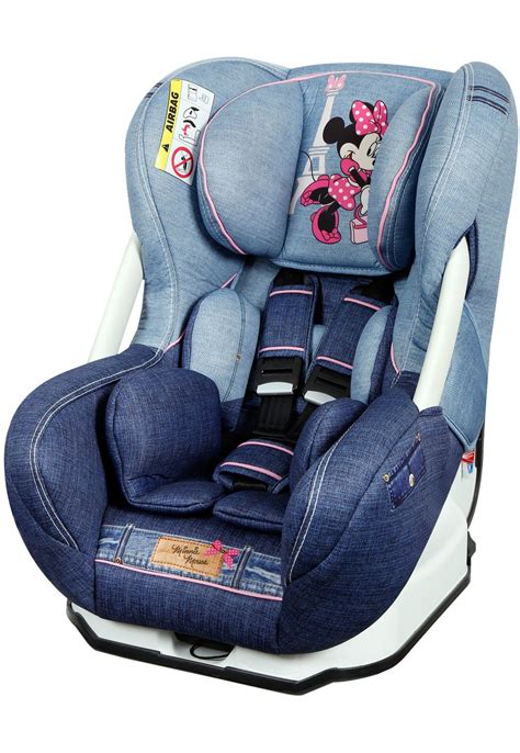 Cadeira Para Auto A Kg Disney Eris Denim Minnie Mouse Azul