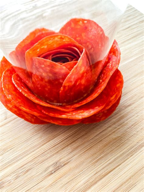 Easy Guide To Making A Salami Rose For Charcuterie Boards