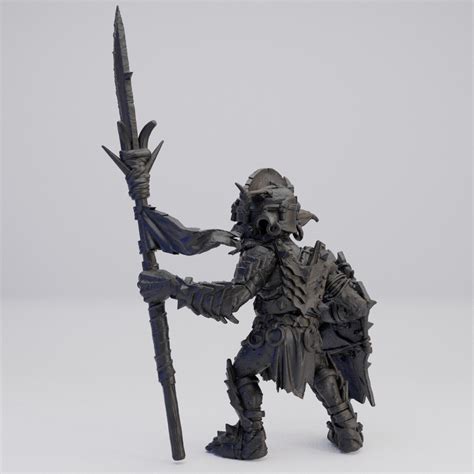 Hot Goblin ゴブリン歩兵 ミニチュア ホットゴブリン TRPG 槍と盾