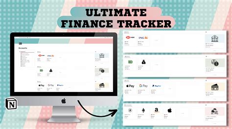 Ultimate Finance Tracker Notion Template Finance Dashboard Etsy