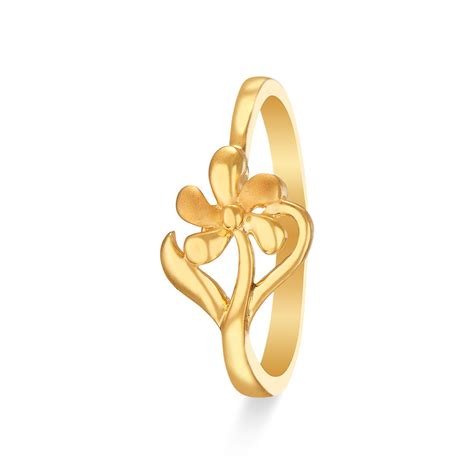 Glorious Gold Flower Ring