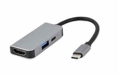 Distribuidor De Gembird Adaptador Multipuerto Usb Tipo C 3 En 1 Puerto