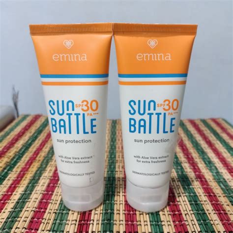 Jual Emina Sun Battle Spf Pa Ml Shopee Indonesia