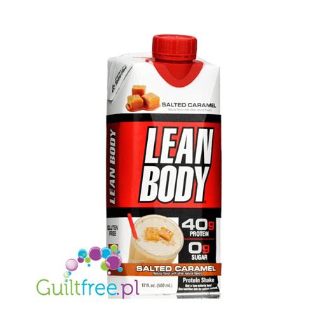 Labrada Lean Body Protein Shake Salted Caramel Gotowy Szejk Białkowy Bez Cukru I Laktozy 40g