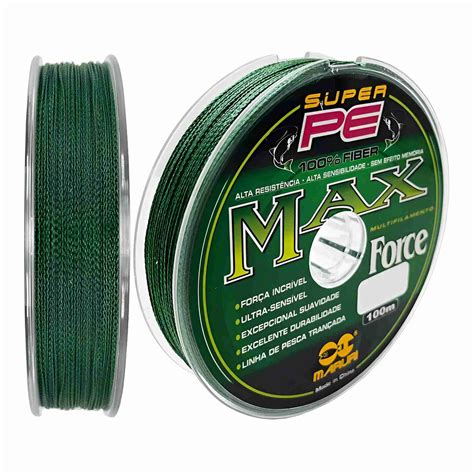 Linha Multifilamento Maruri Max Force Fios Msumar Pesca