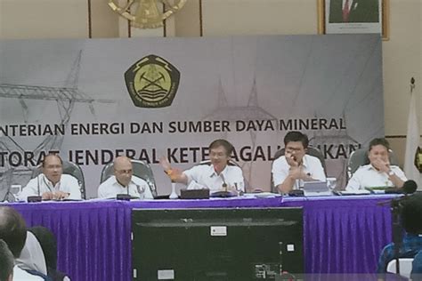 Rasio Elektrifikasi Ditargetkan 99 90 Persen Pada 2019 ANTARA News