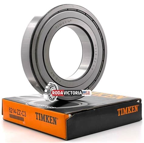 TIMKEN 6214 ZZ DEEP GROOVE BALL BEARING METAL SHIELDED 70x125x24mm