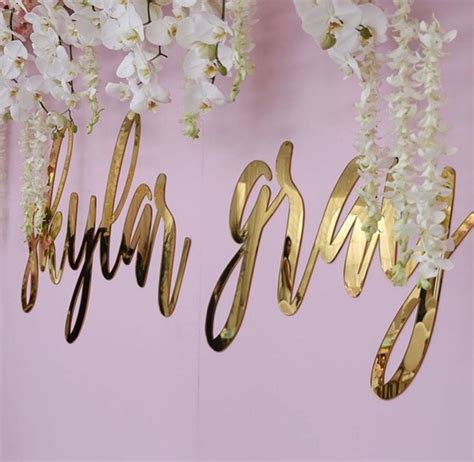 36 Acrylic Custom Name Sign Wall Decor Nursery Room - Etsy