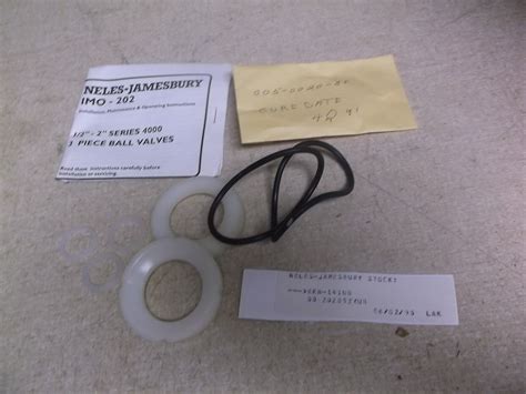 New Neles Jamesbury Series Piece Ball Valve Seal Kit Imo