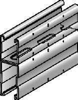 MQ 52 72 D F Modular Support Profiles Hilti Hong Kong