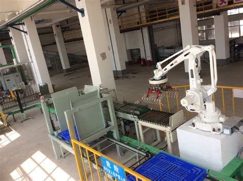 Robot Palletizing Machine Product Wuxi Hy Machinery Co Ltd