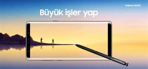 Samsung Galaxy Note 8 Sm N950f 64 Gb Siyah Cep Telefonu