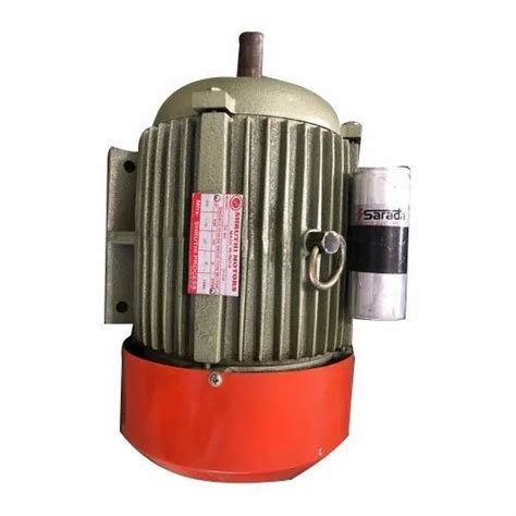 Cast Iron Hp Single Phase Ac Motor V Hp At Rs In