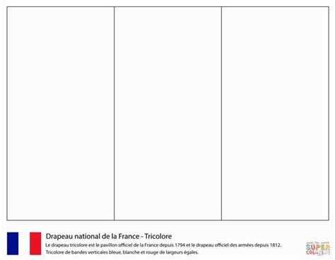 frankreich flagge ausmalen Flag of france coloring page - Europedias