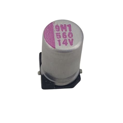 Pe As Capacitor Eletrolitico Smd Uf X V X Mmcapacitor