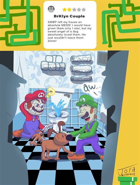 Super Mario Bros Plumbers Site Review By Joramart8a On Deviantart