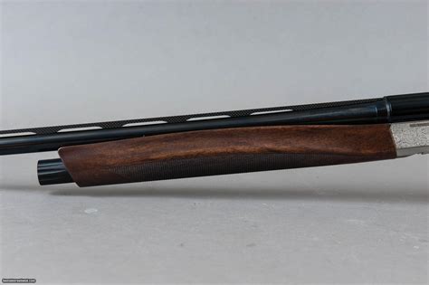 Benelli Ethos Nickle Engraved 20ga 26 Barrel Shotgun