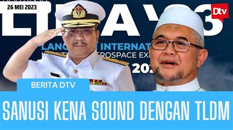 Berita Pagi Dtv Gempar Kapten Tentera Tegur Pakaian Sanusi Di Lima