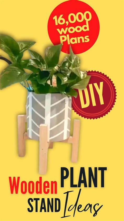 Plant Stand Wood I How To Make Plant Stand With Wooden Dowels Video Plant Stand Wood