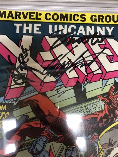 X Men Cgc Ss Wp Signed Chris Claremont Jim Shooter