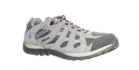 Columbia Womens Redmond Waterproof Gray Hiking Shoes Size 8.5 (1414024 ...