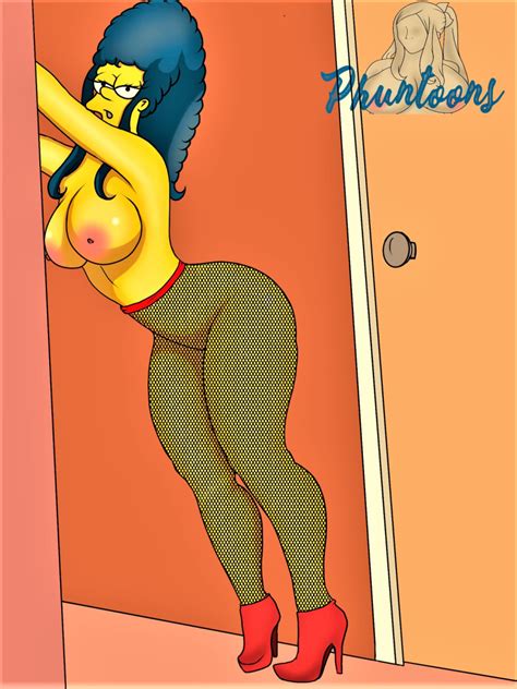 Hentai Busty Ass Breasts Erect Nipples Marge Simpson Pantyhose