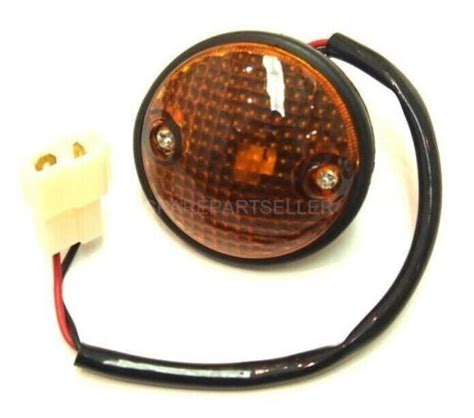 Side Light Repeater Indicator Lh Rh Amber Fits Mitsubishi Pajero