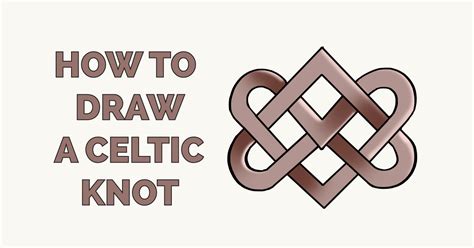 How to Draw a Celtic Knot - Really Easy Drawing Tutorial