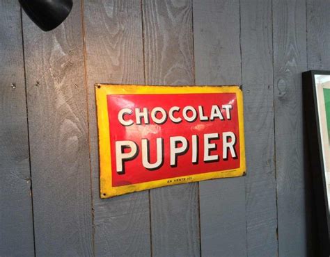 Plaque Maill E Chocolat Pupier