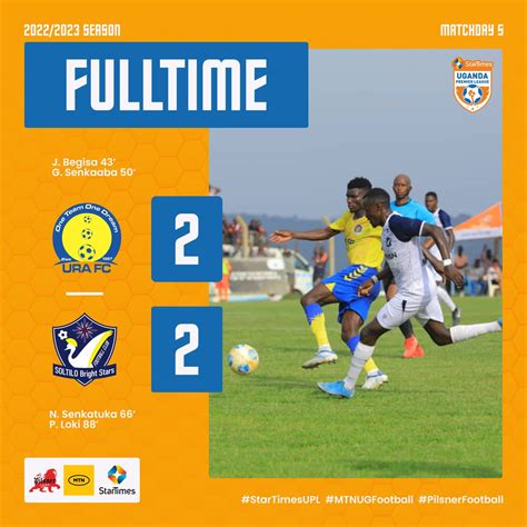 StarTimes Uganda Premier League On Twitter URASBS FULLTIME URA FC