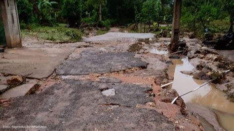 Chuva Faz Estrago Em Distrito De Ouro Preto