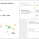 Free Executive Summary Templates Smartsheet For Wrap Up Report Template