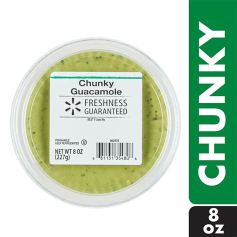 Freshness Guaranteed Chunky Guacamole 8 Oz