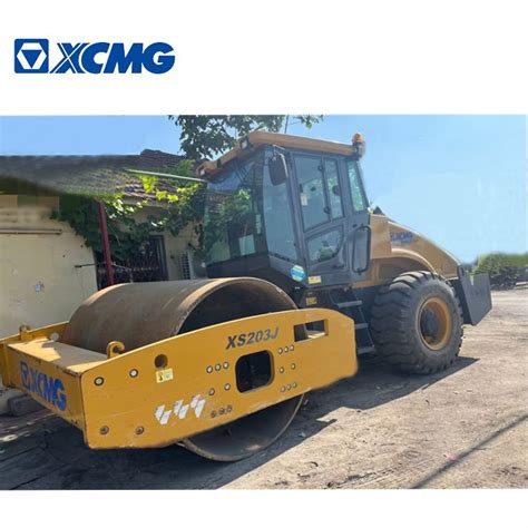 Xcmg Official Xs J Used Compactor Roller T Single Drum Smooth Wheel